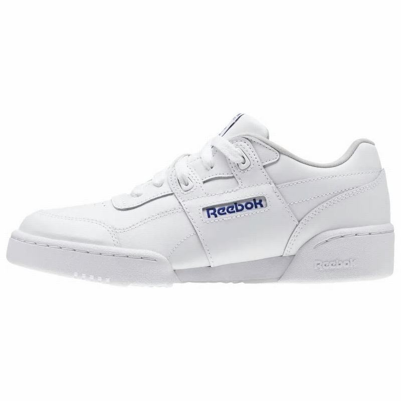 Tenisi Reebok Workout Plus Baieti Albi/Albastru Regal Romania AJ6366AS